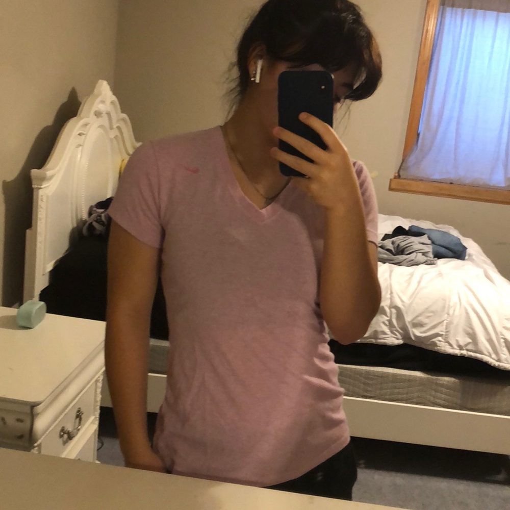 S Nike Dri Fit lavender running shirt